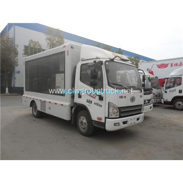 FAW 4x2 hydraulic semi mobile stage trucks